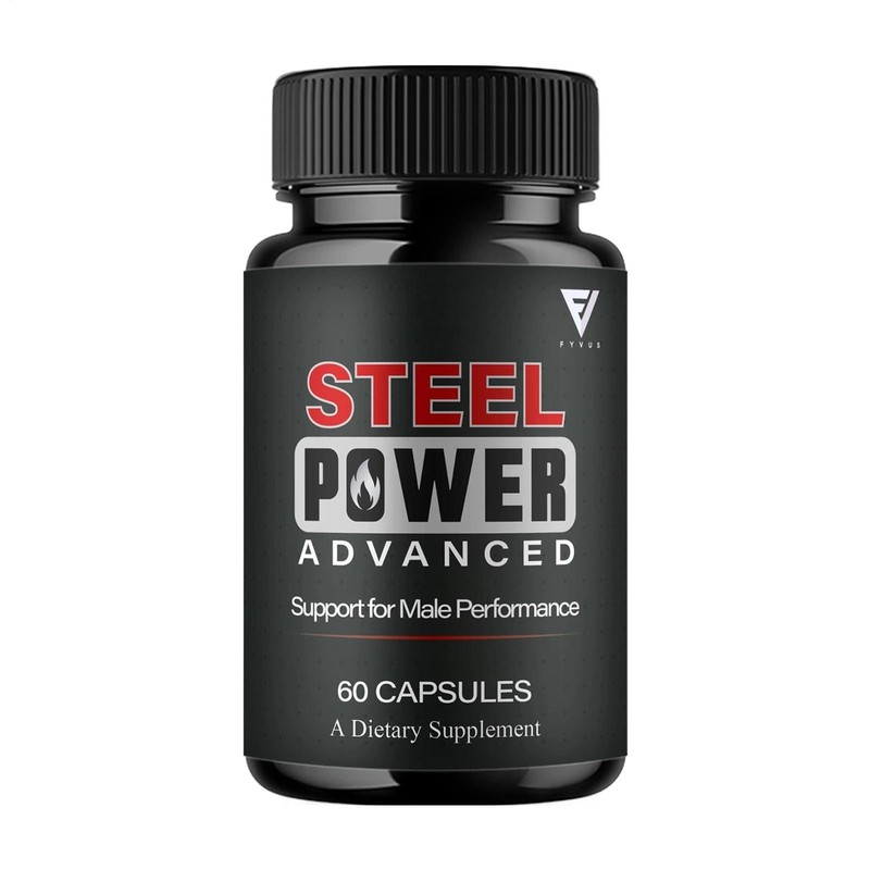 Steel Power Advanced Perdesigned formance Supplement, 60-Count Male Health