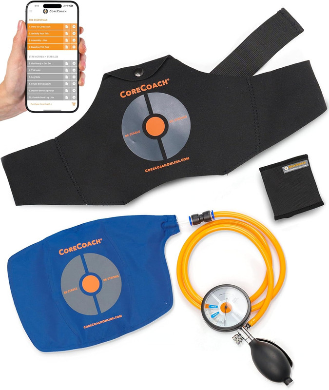 Pressure Biofeedback Device for Home Use – for Core Strength Training & Lower Ba