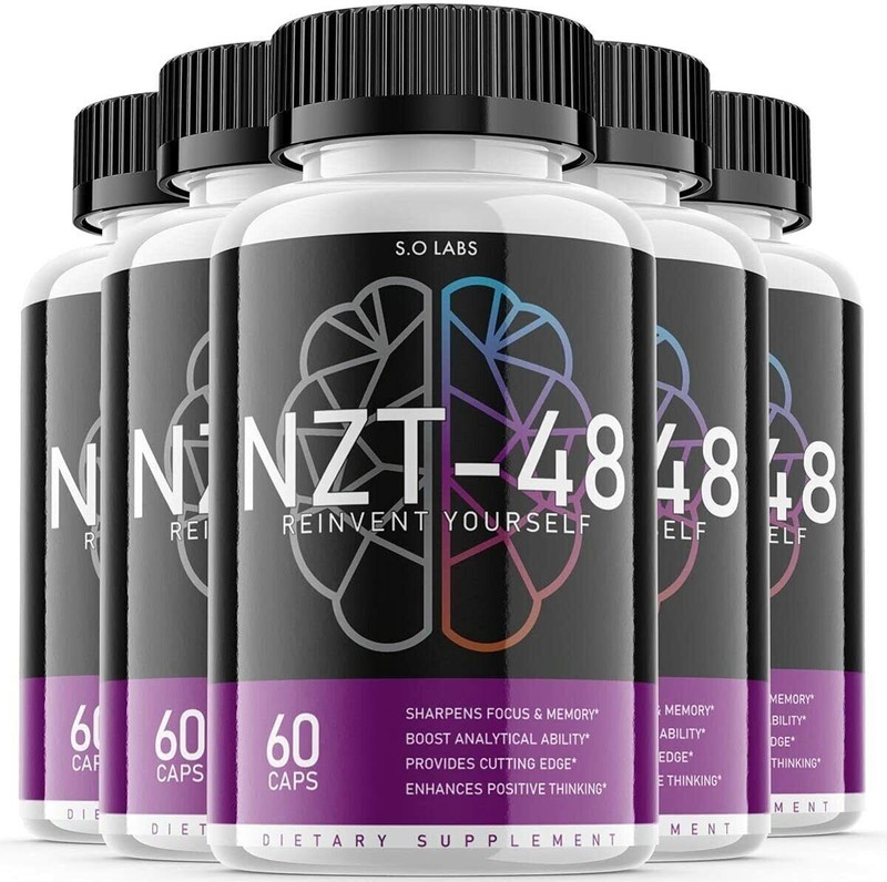 NZT-48 Nootropic Supplement Capsules – NZT-48 Brain Productivity Support -5 Pack