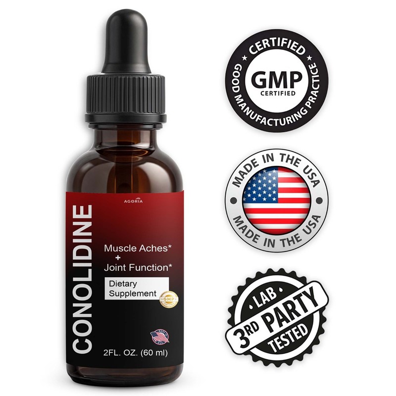 Conolidine Drops Muscle Aches,Joint Function Formula Dietary Supplement (3 Pack) gallery