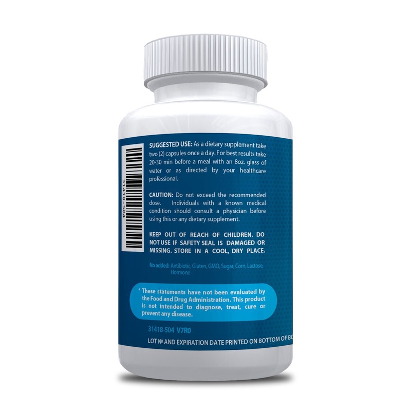 Prostate Support Capsules for Men with Saw Palmetto Reishi Maitake Shiitake 60ct gallery