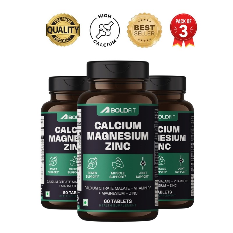 Bol.dfit Calcium 1000mg Magnesium Zinc D3 180 Tabs