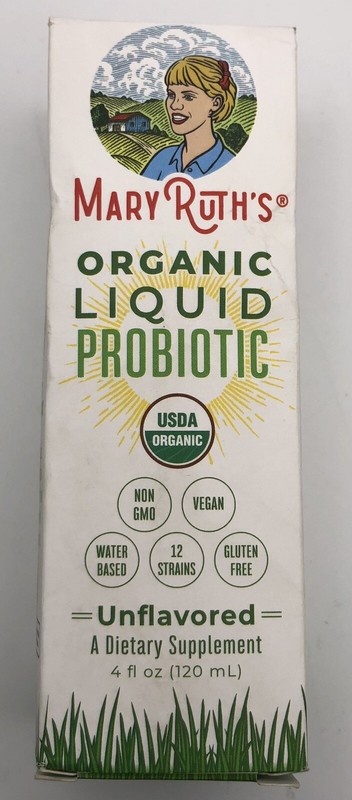 Mary Ruth’s Organic Liquid Probiotic. 4 oz Bottle. Exp 11/2025!!!