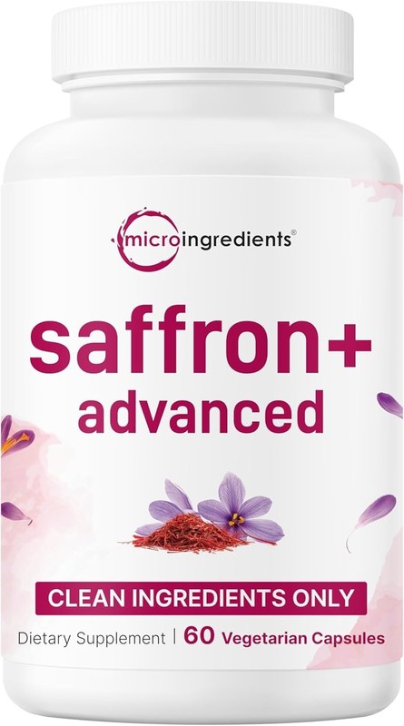 Micro Ingredients 10in1 Saffron Advanced Supplements W/ Vit C Magnesium Turmeric
