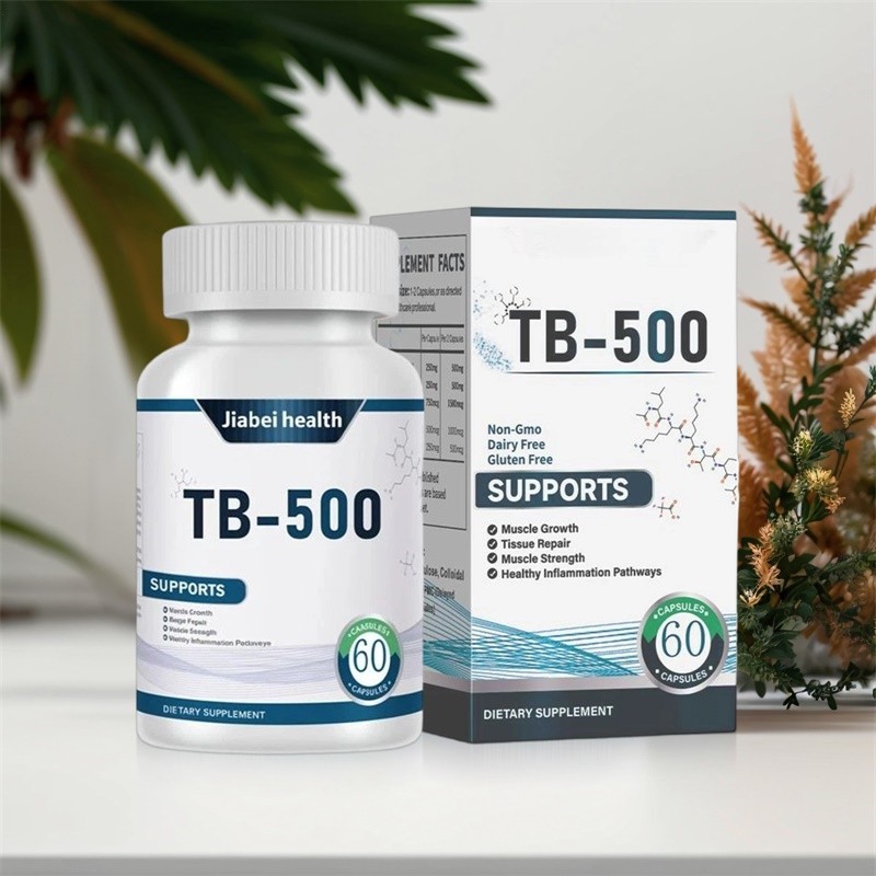 Jiabei Health TB-500, Support for Muscle Joint Recovery Wellness 60 Capsules