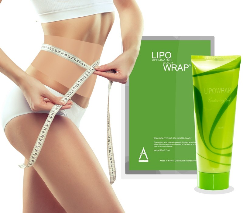 LIPO APPLICATOR BODY WRAP it works for ultimate inch lose 4 WRAPS + defining gel