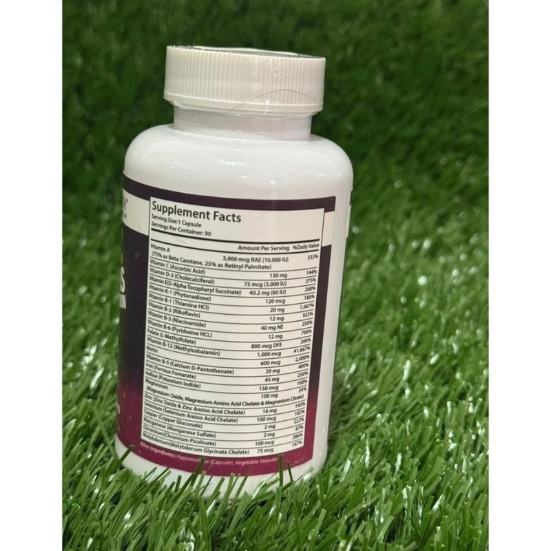 Bariatric Multivitamin | Capsule | 45mg | 90 Count 2 pack expiry ( 06/2027) gallery