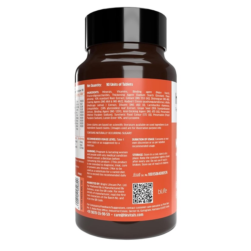 HealthKart hk vitals Fish Oil and Multivitamin with probiotics (90 Tablets Each) gallery