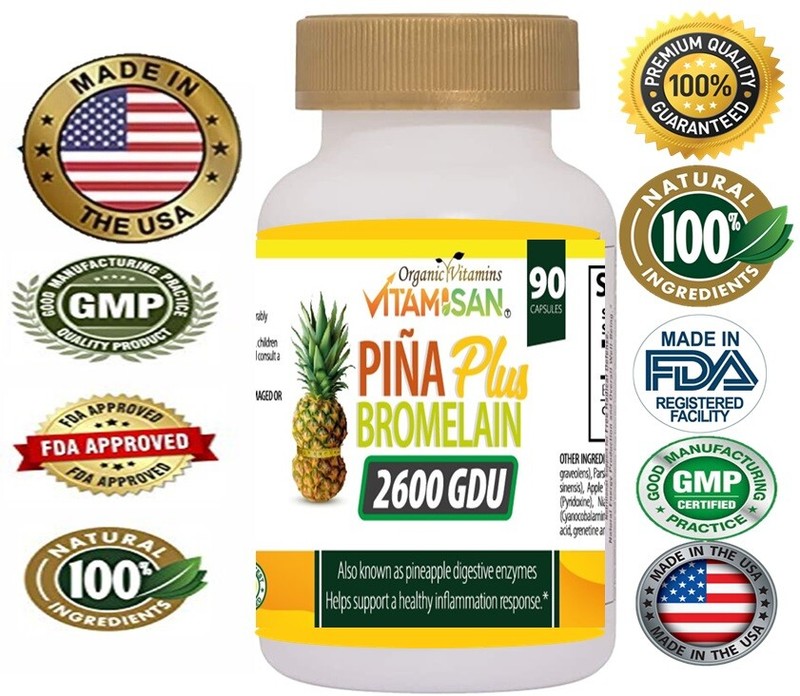 Piña Bromelain cap WEIGHT LOSS SLIMMING DIET FAT BURNER PILLS 90 PARA ADELGAZAR