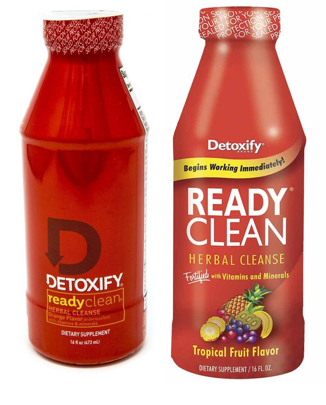 Ready Clean Detox – Tropical Fruit 1 Bottle 16oz – Herbal Cleanse Vitamins FAST