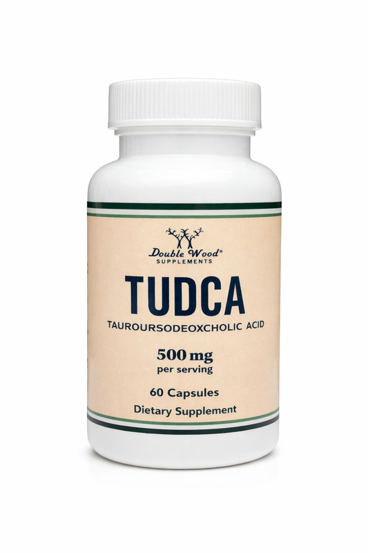 Double Wood Supplements TUDCA 500mg – 60 Capsule