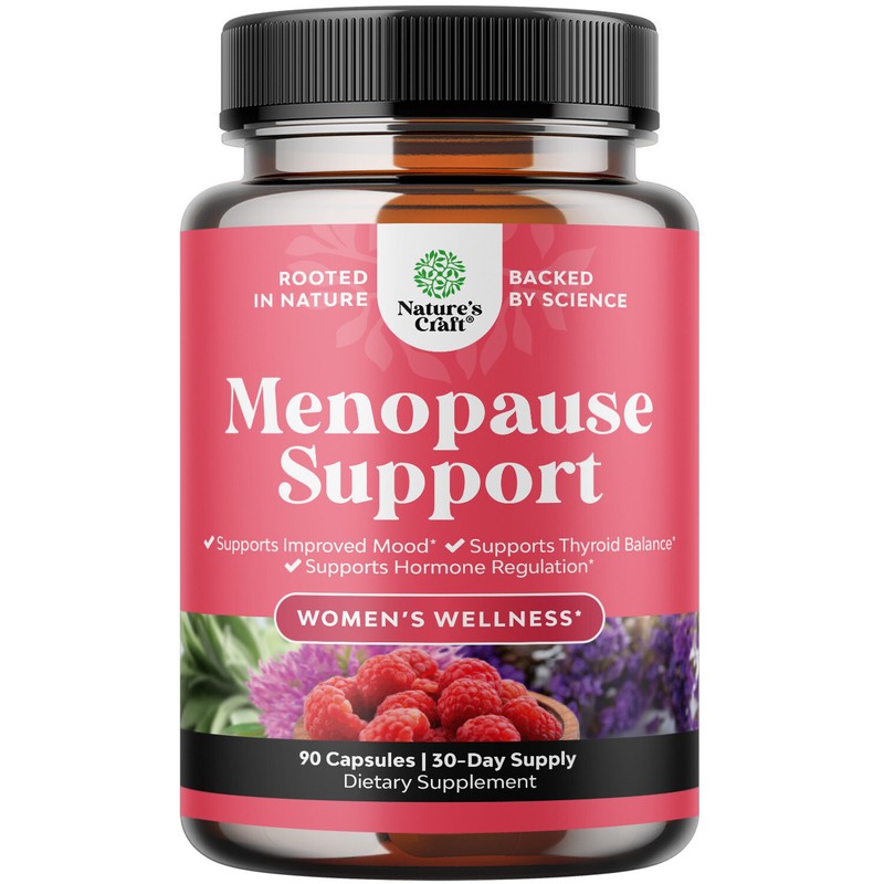 Complete Herbal Menopause Supplement for Women – Hormone Balance 90ct