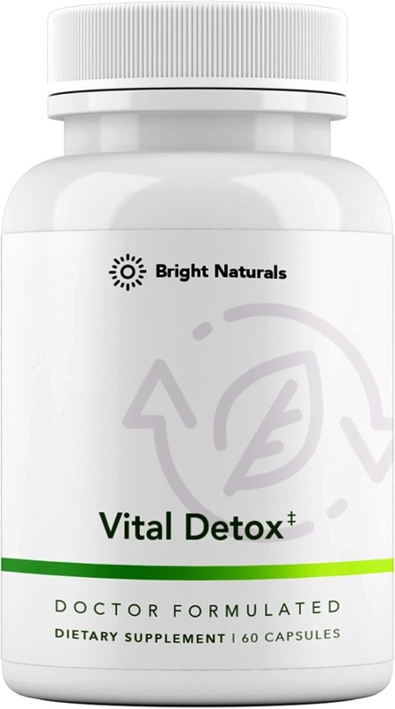 Bright Naturals Vital Detox Doctor Formulated (60 Capsules) Sealed EXP 01/2027