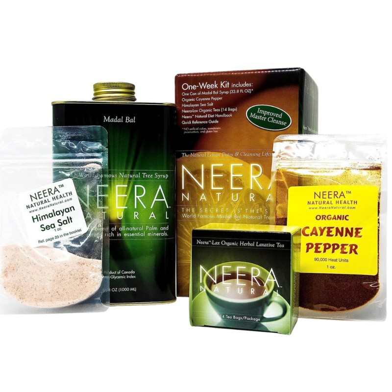 Neera Natural 10-14 Day Detox Pack Master Cleanse Lemon Cayenne Drink gallery
