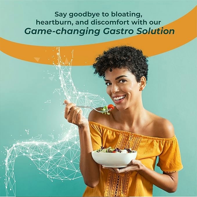 PureHealth Research Gastro Health Formula, Indigestion & Heartburn Relief 90 Cap gallery