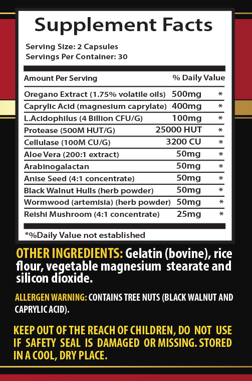 Arabinogalactan - CANDIDA AWAY PLUS - enhances the immune system - 2 Bottle gallery
