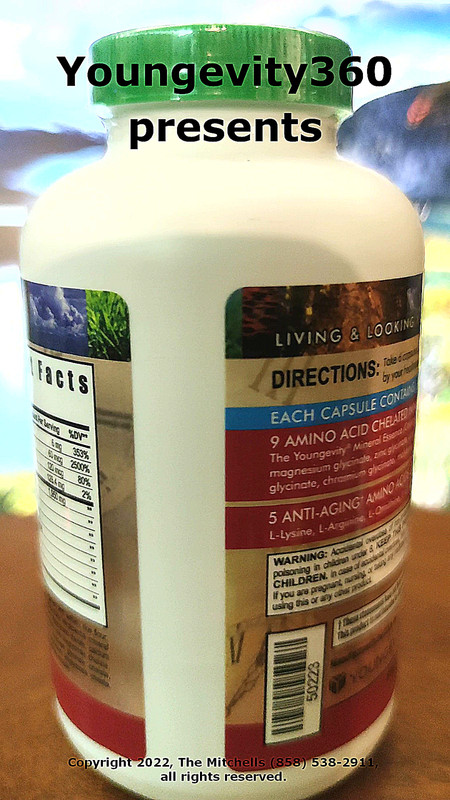 Youngevity360 Amino Acid Blend Youth Complex, was called Youth Complex - 180 cap gallery