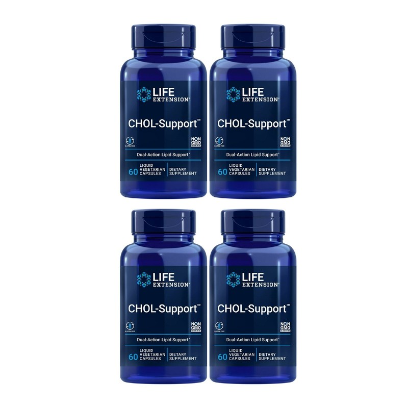 Life Extension CHOL-Support Cholesterol Management Support Supplement 60 Capsule