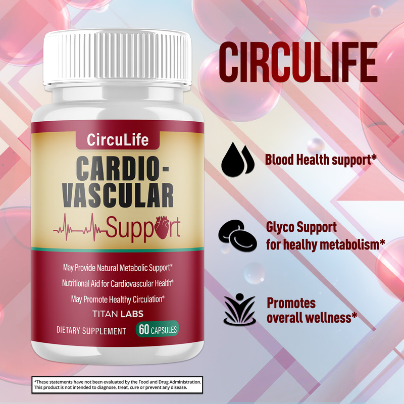 (2 Pack) Circulife Advanced Blood Support Vitamin Formula Circu Life 120 Capsule gallery