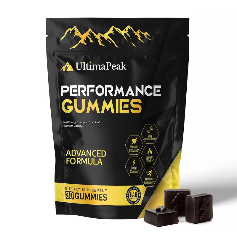 Ultimapeak Pure Himalayan Shilajit Gummies Ashwagandhatrace Minerals Fulvic
