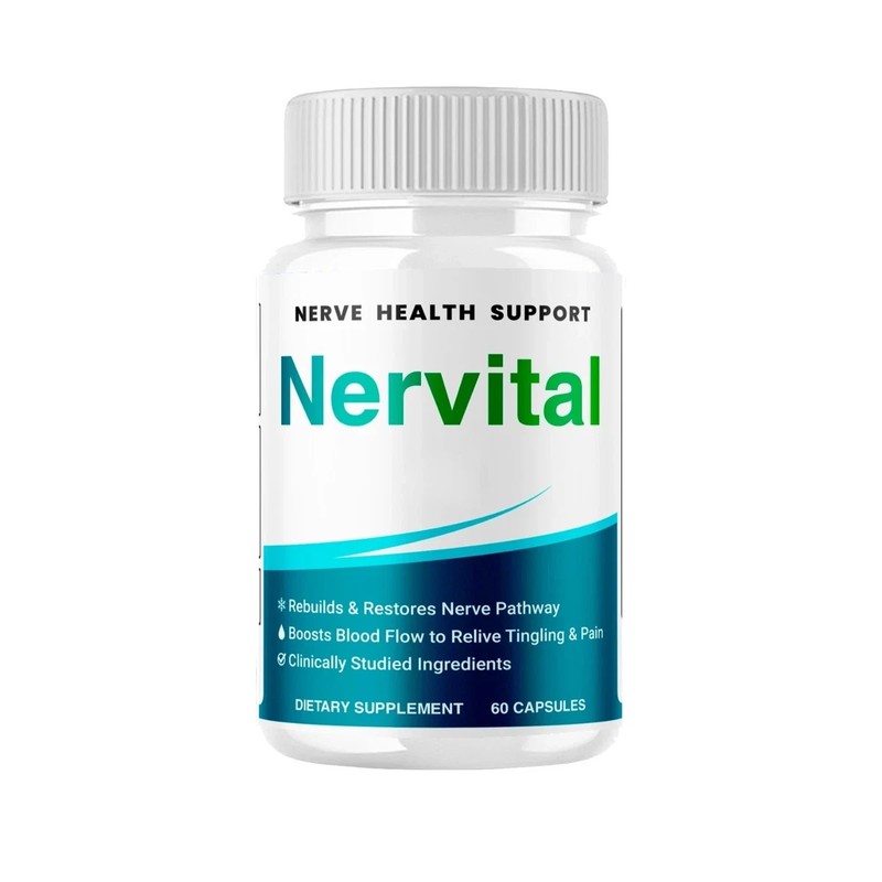 1-Pack Nervital Capsules – Nervital Natural Nerve Health Support