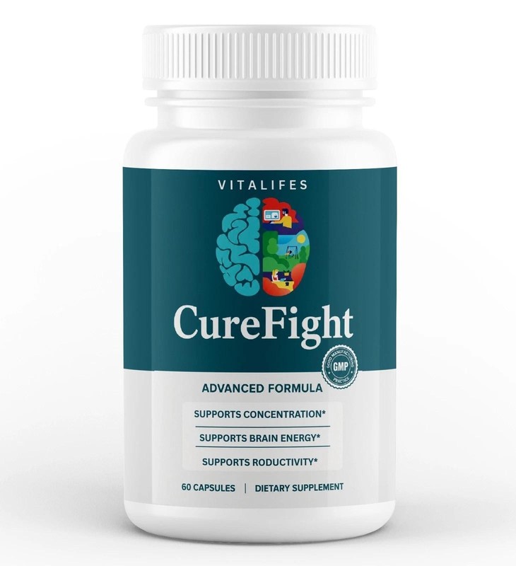 (3 pack) Cure Fight for Memory - CureFight Brain Health Supplement 60ct gallery