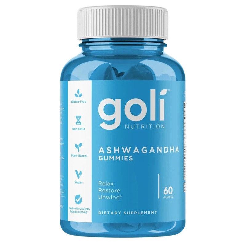 Goli Nutrition Ashwagandha Gummies 60 Exp 02/27