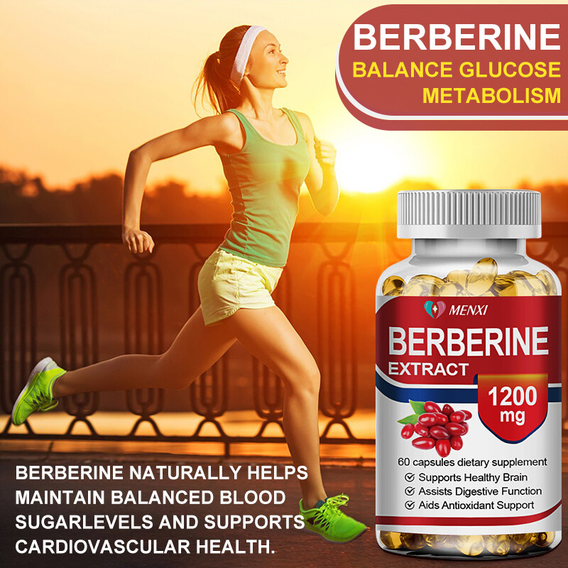 3 Packs Berberine 1200mg High Abosorption For Blood Sugar Immune 3 Months Supply gallery