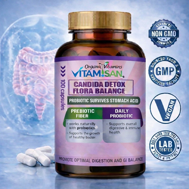 PARASITE DETOX BODY CLEANSE Complex Anti- PARASITE Support Detox Candida 180CAPS gallery