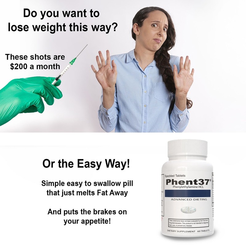 Phent37 - Speckled Tablets Appetite Control, Fat Burner Phenylethylamine Energy gallery