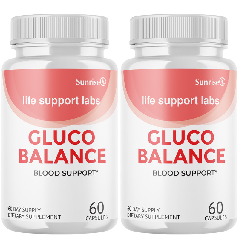 Life Support Labs Blood Balance Support, (2 Pack) Official Gluco Balance