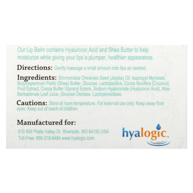 Lip Balm with Hyaluronic Acid, 1/2 oz (14 g) gallery