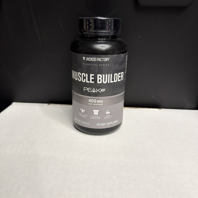 Essentials Muscle Builder – ATP Muscle Builder for Men with Peak ATP to Support