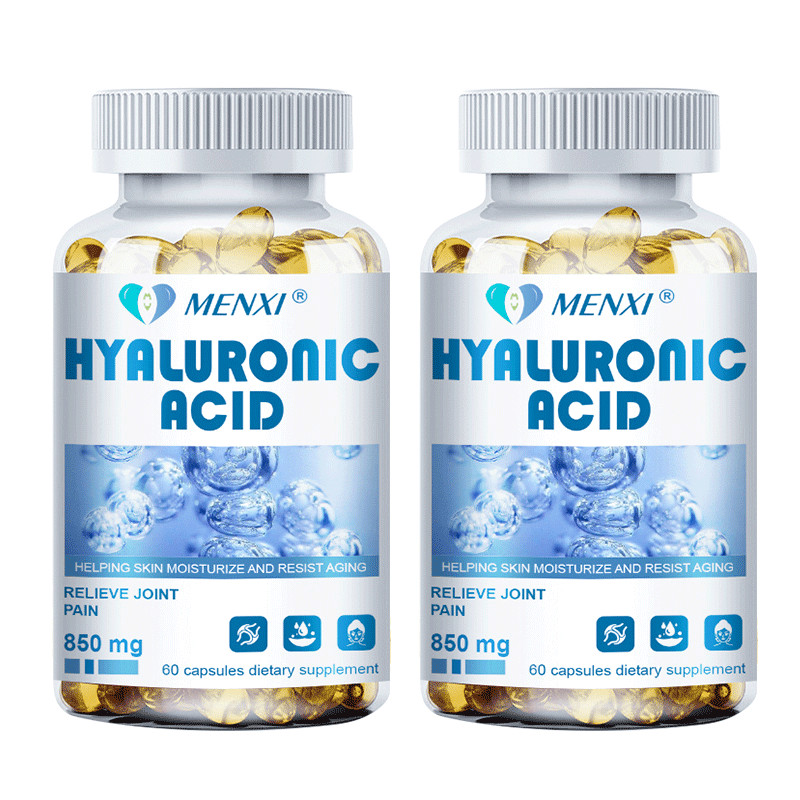 Hyaluronic Acid Anti Aging Hydrating Capsules Wrinkles Fine Lines Joint Health