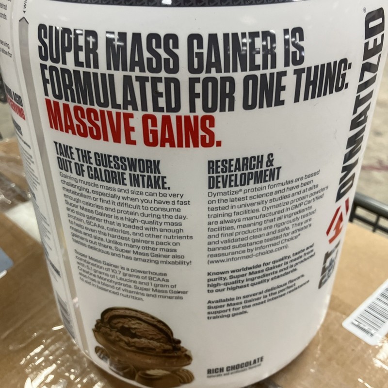 Dymatize Super Mass Gainer Protein Powder, Rich 6 Pound (Pack of 1) EXP 5/2026 gallery