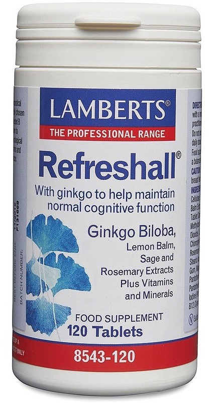 Lamberts Refreshall Tablets (120) BBE 06/2027