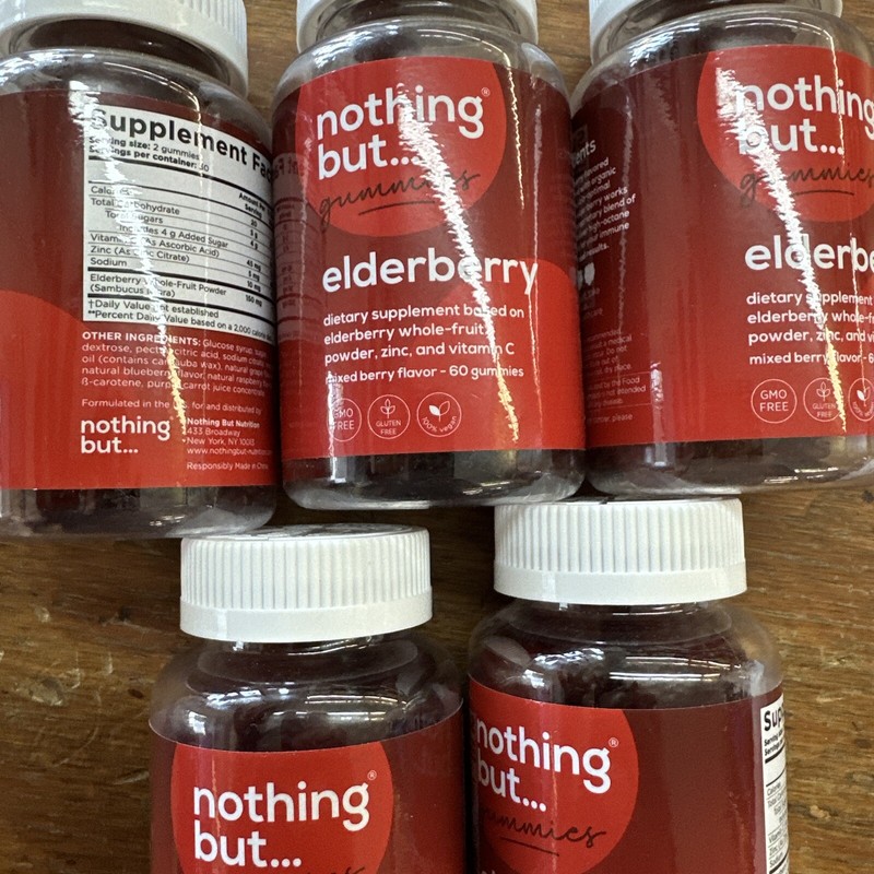 Lots of 5 Nothing But Elderberry Dietary Supplement gallery