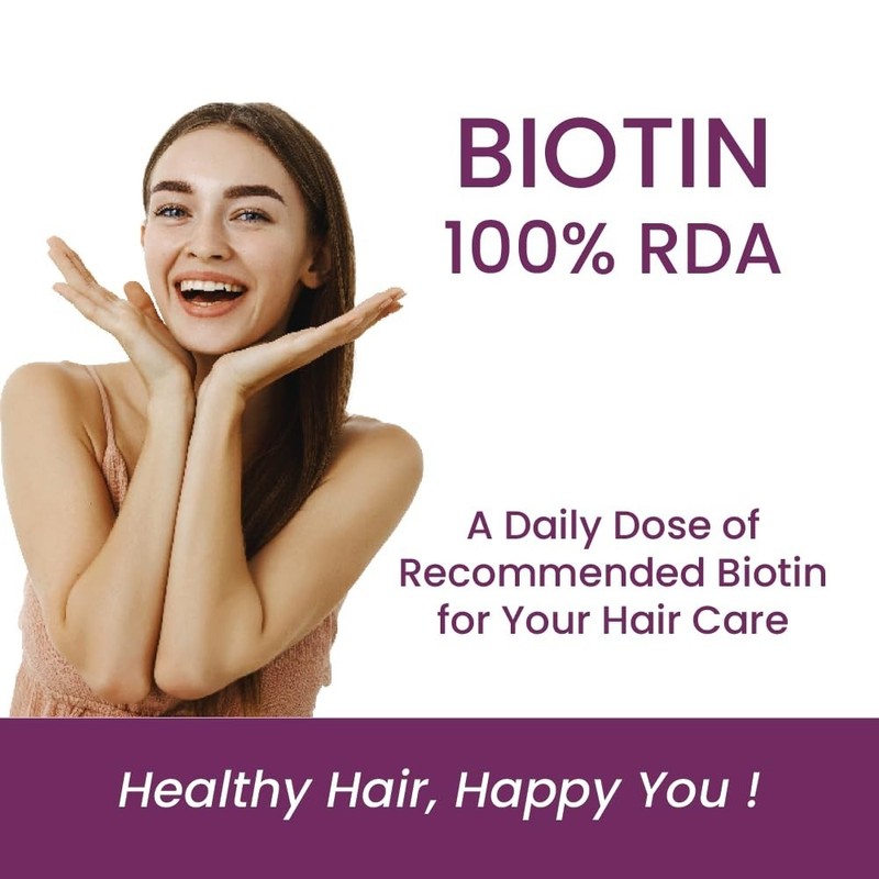 5x Tata 1.mg Biotin Advanced Hair Skin Nails 60 Tabs gallery