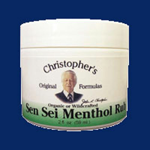 Ointment Sen Sei Menthol Rub 2 oz