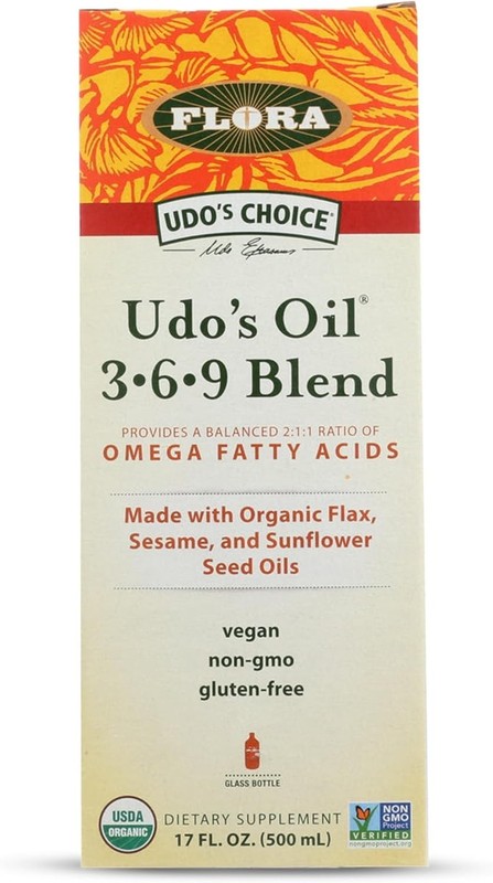 Flora Udo’s Oil 3-6-9 Blend Omega Fatty Acids, 17 fl oz
