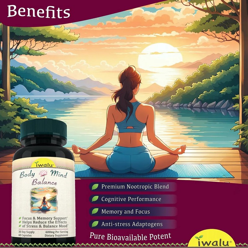 Stress Relief Plus Focus Memory Support | Best Supplement Capsules FREE SHIP gallery