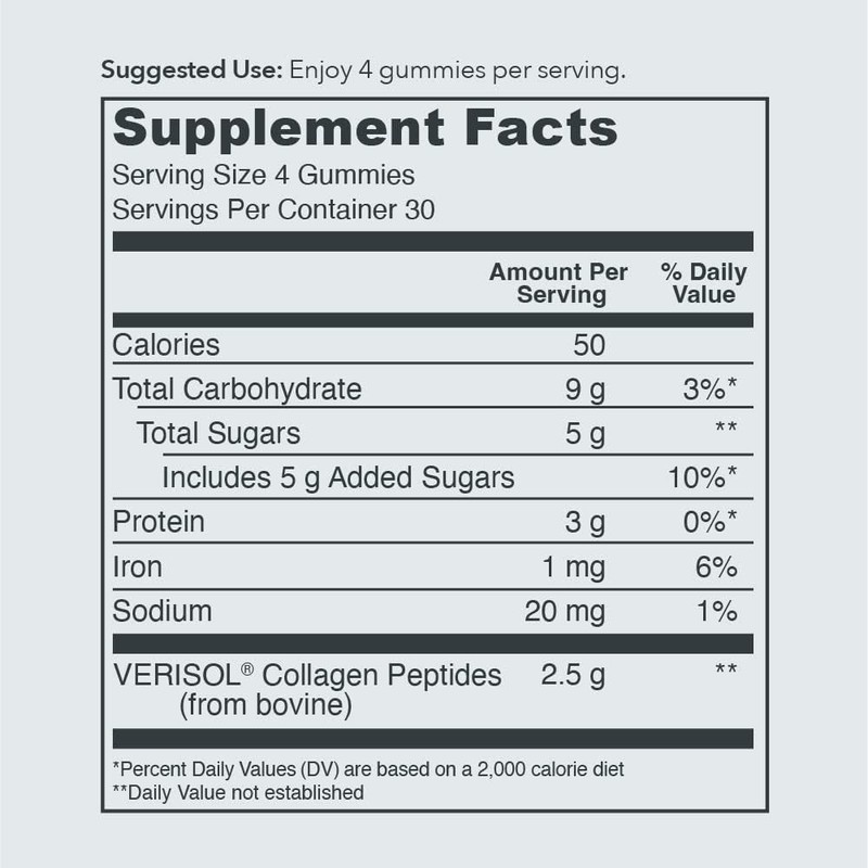 Vital Proteins Collagen Gummies, 2.5g Of Clinically-Tested-EXP:01/2027 gallery