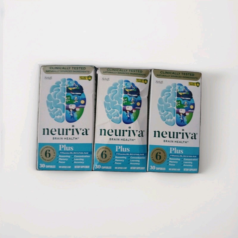 neuriva plus Brain Performance Health 30 X 3 = 90 Capsules Exp 9/26