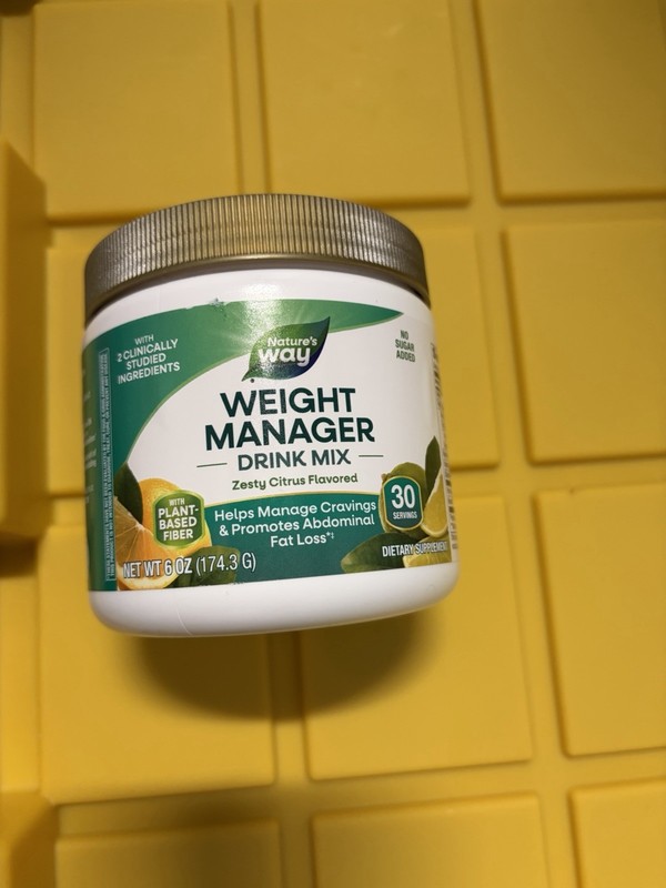 Weight Manager Powder Drink Mix Helps Manage Cravings Zesty Citrus / 30 Servings