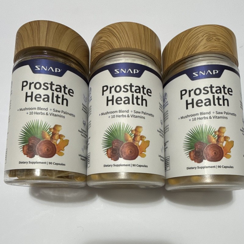SNAP Prostate Health 3 Pack Bundle 90 Capsules Each Men’s Support New Sealed