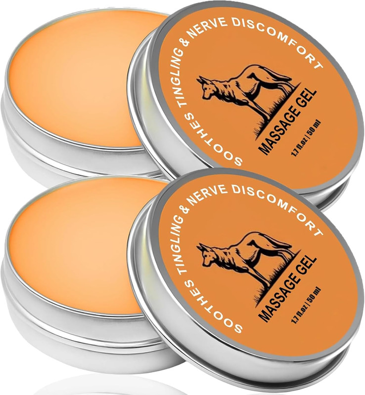 Nerve Balm for Neuropathy, 2 pcs Natural Herbal Joint Care Cooling Soothing Mass