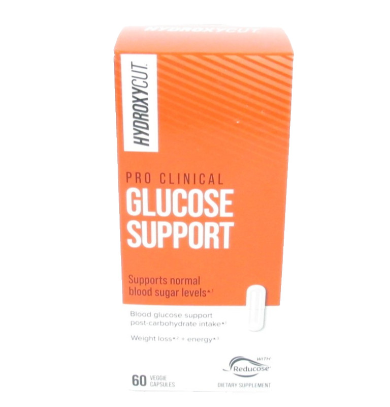 Hydroxycut Pro Clinical Glucose Support 60 Veggie Capsules Exp. Date: 19JUN2027