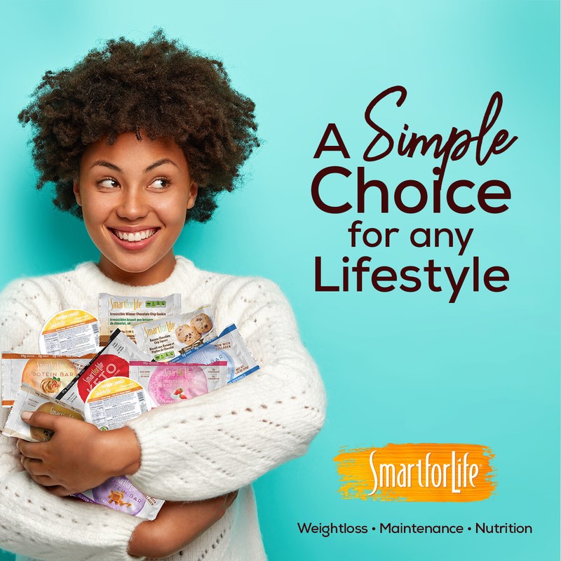 Smart for Life 5 Week Weight Loss Kit, 3 Wk Oatmeal Raisin, 2 Wk Chocolate Chip gallery
