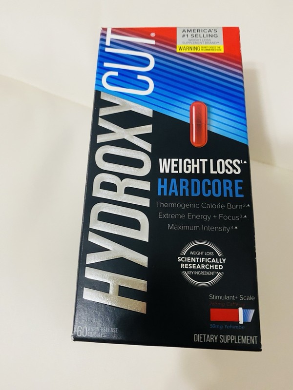 Hydroxycut Hardcore Weight Loss and Energy Supplement Exp 11/2027
