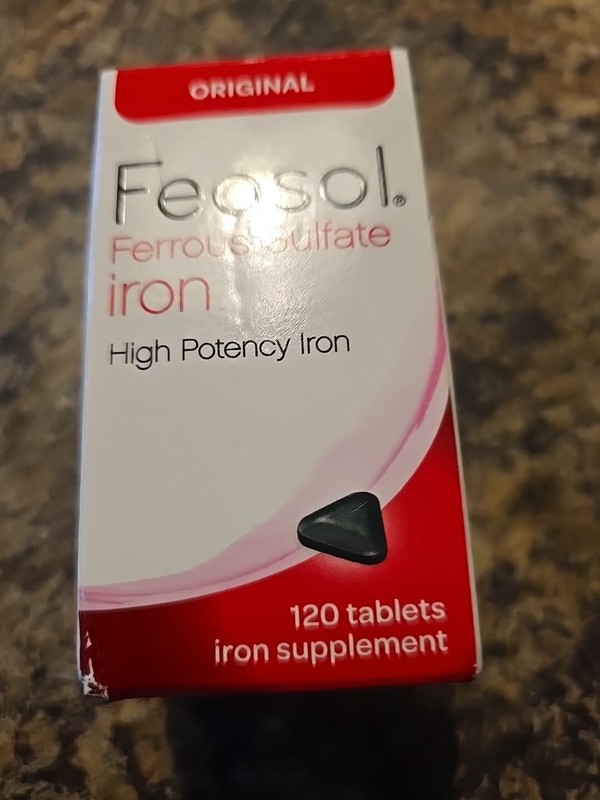Feosol Ferrous Sulfate Iron Original Tablet – 120 Count